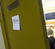 Streikas Vilniaus Pilaitės gimnazijoje