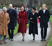 Princas Charlesas, princas Williamas, Kembridžo hercogienė Catherine, Sasekso hercogienė Meghan, princas Harry
