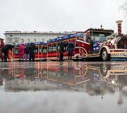 Kalėdų traukinukas Vilniuje