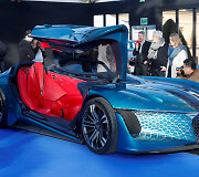 Paryžiaus automobilių festivalis, A DS elektrinis koncepcinis automobilis E-Tense 