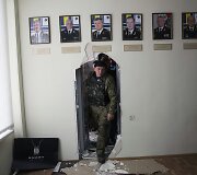 Prorusi&scaron;ki Krymo aktyvistai užėmė Ukrainos karinių jūrų pajėgų &scaron;tabą Sevastopolyje