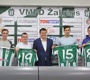 Egidijus Vaitkūnas, Pavelas Komolovas, Mindaugas Nikoličius, Semiras Kerla ir Mantas Kuklys