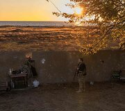 Ukrainos kariai prie Dniepro