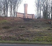 Atlikus kra&scaron;tovaizdžio formavimo kirtimus, nuo kelio Kaunas-Jurbarkas atsivėrė pilis. Česlovo Me&scaron;kausko nuotrauka