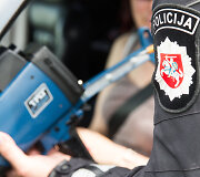 Kelių policijos reidas, nukreiptas prie&scaron; greičio mėgėjus