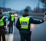 Vilniaus kelių policijos reidas