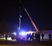 Garažų sprogimas Panevėžyje