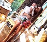 Viktorija Siegel su dukra Nicole