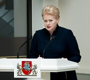 Lietuvos prezidentė Dalia Grybauskaitė