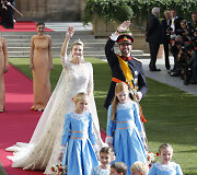 Liuksemburgo kunigaik&scaron;tis Guillaume su Stephanie de Lannoy