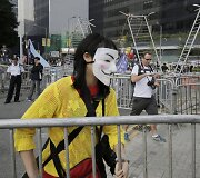 Protestuotoja Honkonge