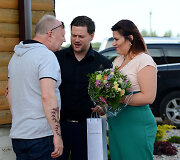 Aleksandras Ivanauskas-Fara ir Merūnas bei Erika Vitulskiai