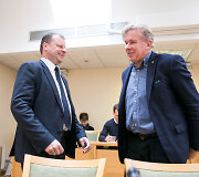 Gabrielius Landsbergis ir Saulius Skvernelis