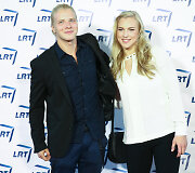 Rūta Meilutytė su broliu Margiriu