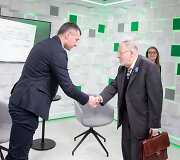 Vytautas Landsbergis ir Mindaugas Mikalauskas