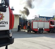 Gaisro vietoje