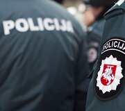 Naujasis policijos pastatas &scaron;alia Pilaitės pr.