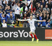Pelnyti įvartį Europos čempionate Jamie Vardy pakako 10 minučių