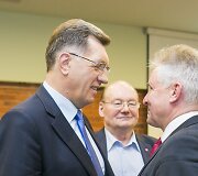 Algirdas Butkevičius, Česlovas Jur&scaron;ėnas ir Algirdas Sysas