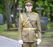 Pagerbimo ceremonija žuvusiems kariams už Tėvynę