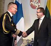 Akredituotas naujasis Suomijos gynybos ata&scaron;ė Lietuvai