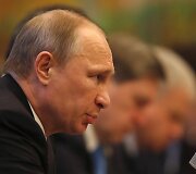 Rusijos prezidentas Vladimiras Putinas Kinijoje