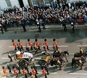 Karalienės Elizabeth, Elizabeth II motinos, laidotuvių 2002 m. akimirka