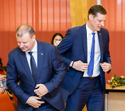 Saulius Skvernelis, Kęstutis Mažeika