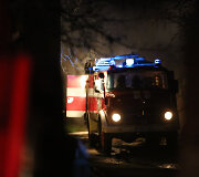Gaisro vietoje Lentvaryje