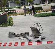 Dubajaus finansų rajoną atakavo dronas