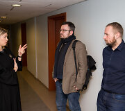 Asta Jakė, &Scaron;arūnas Černiauskas ir Dovydas Pancerovas