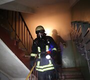 Gaisras Klaipėdos daugiabutyje