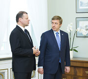 Saulius Skvernelis ir Ramūnas Karbauskis