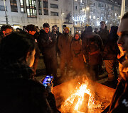 Ketvirtadienio protestas &bdquo;&Scaron;alin rankas nuo laisvo žodžio!&ldquo;