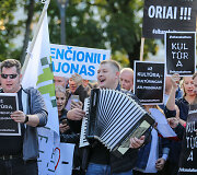 Kultūros darbuotojų potesto akcija