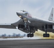 Didžiausias pasaulyje kovinis lėktuvas TU-160 