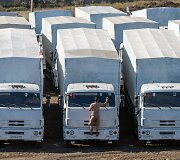 Rusijos &bdquo;humanitarinės pagalbos&ldquo; siunta