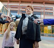 Latvijos premjerė Laimdota Straujuma