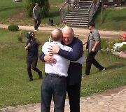 Vladimiras Putinas ir Aliaksandras Luka&scaron;enka