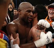 Floydas Mayweatheris prie&scaron; Manny Pacquiao