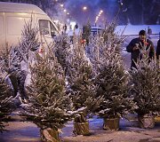 Penktadienio vakaras Vilniuje &scaron;altas ir snieguotas.
