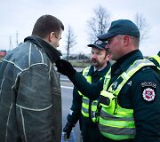 Vilniaus kelių policijos reidas