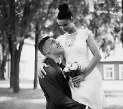 Gintarės Jaro&scaron;aitės ir Edgaro Žarskio vestuvių akimirka