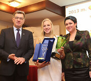 Algirdas Butkevičius, Rūta Meilutytė ir Daina Gudzinevičiūtė