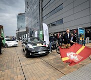 Elektromobilių lenktynių 2017 startas