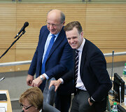 Andrius Kubilius ir Gabrielius Landsbergis