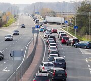 Spūstis link kelio į Alytų ir Druskininkus.