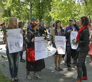 Protesto akcija prie Norvegijos ambasados Vilniuje