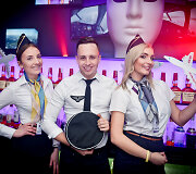 Vakarėlio klube &bdquo;Mojo Lounge Kaunas&ldquo; akimirka