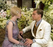 Leonardo DiCaprio ir Carey Mulligan filme &bdquo;Didysis Getsbis&ldquo; (2013 m.)